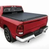 VEVOR Soft Roll-Up Truck Bed Tonneau Cover, Compatible with 2019-2024 Dodge Ram 1500 Classic, 2003-2025 Ram 2500 3500, Fits 6.4 ft (6 ft 4 in/76 in) Bed, PVC Tonneau Cover with Aluminum Alloy Bars