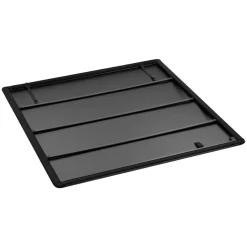 VEVOR Soft Roll-Up Truck Bed Tonneau Cover, Compatible with 2024-2026 Toyota Tacoma (Excl. Trail Edition) with Deck Rail System, Fits 5 ft (60 in) Bed, PVC Tonneau Cover with Three Aluminum Alloy Bars