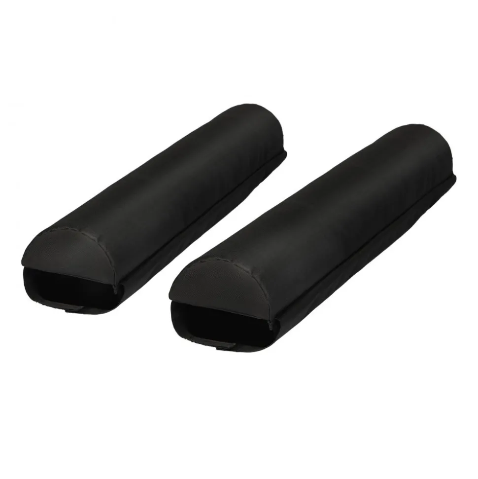 VEVOR Soft Roof Rack Pads, 28" Universal Car Roof Rack Pads for Various Crossbars, 88LBS Load Capacity Luggage Kayak Carrier with 2 Tie Down Straps for SUPs Canoes Snowboards Paddle Boards