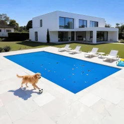 VEVOR Solar Pool Cover, 36 x 18 ft Rectangle Pool Bubble Cover, 8 Mil Pools Solar Blanket with Bubble & PE Material, Daytime Heat Absorption, Nighttime Heat Retention, Heat Retaining Solars Covers, Blue