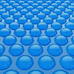 VEVOR Solar Pool Cover, 36 x 18 ft Rectangle Pool Bubble Cover, 8 Mil Pools Solar Blanket with Bubble & PE Material, Daytime Heat Absorption, Nighttime Heat Retention, Heat Retaining Solars Covers, Blue