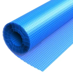 VEVOR Solar Pool Cover, 36 x 18 ft Rectangle Pool Bubble Cover, 8 Mil Pools Solar Blanket with Bubble & PE Material, Daytime Heat Absorption, Nighttime Heat Retention, Heat Retaining Solars Covers, Blue