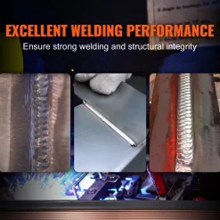 VEVOR Solid MIG Welding Wire, ER70S-6 0.030-inch 11LBS with Low Splatter and High Levels of Deoxidizers for All Position Gas Welding