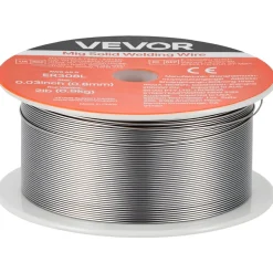 VEVOR Solid MIG Welding Wire, ER308L 0.03-inch 2 LBS, Low Spatter Stainless Steel Welding Wire with High Feedability for All-Position Gas Shielded Welding