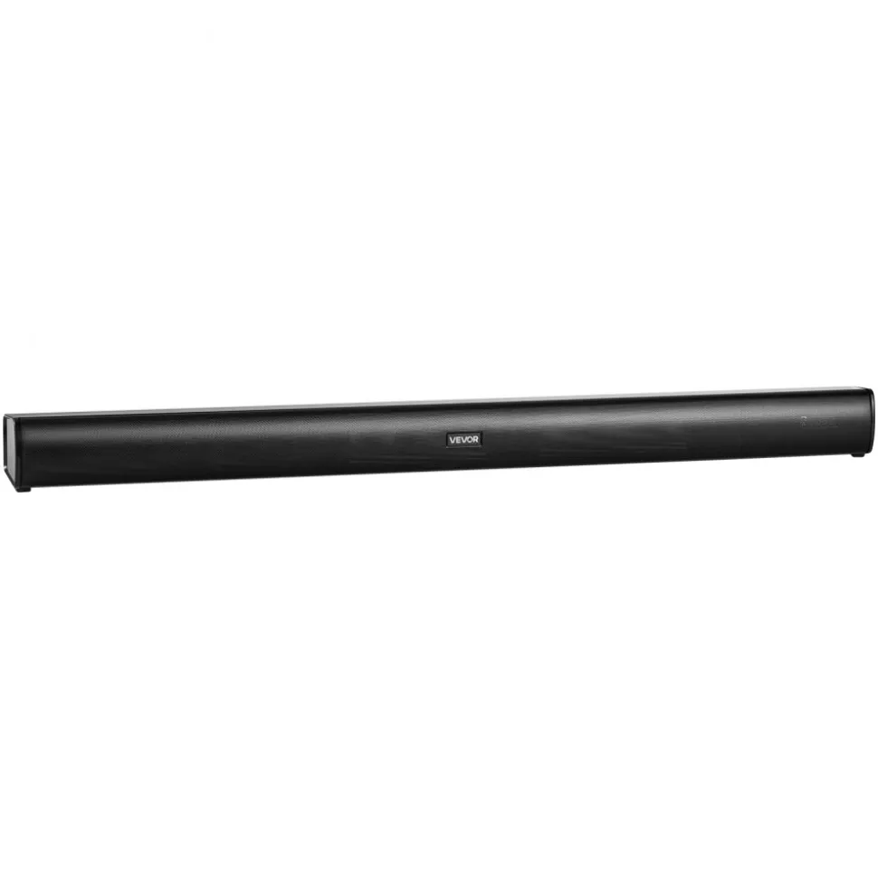 VEVOR Sound Bar for Smart TV, 2.1 Channel, 35-Inch Compact Soundbar TV Speakers with Built-In Subwoofer for Projector, Bluetooth AUX Connection, Easy Setup, 120W Surround Sound System for Home Audio