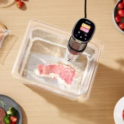 VEVOR Sous Vide Precision Cooker, 1100W Sous-Vide Cooking Machine, Immersion Circulator with LED Digital Display, Secure Clamp Design, Temperature & Timer Control, Professional Sous Vide Cooker
