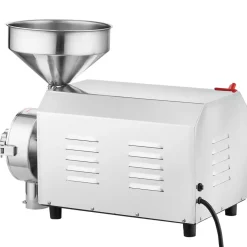 VEVOR Soybean Grinder Commercial Grinding Machine for Spices 3000W Corn Mill Grinder 100 KG/H Stainless Steel Corn Grinder Industrial Flour Milling Machine for Pepper Soybean Peanut Corn Grains