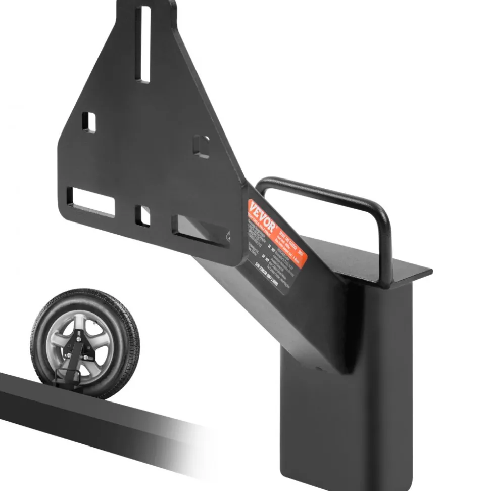 VEVOR Spare Tire Carrier, Trailer Spare Tire Mount, 160 lbs Capacity, Utility Trailer Accessories Fits Most 4 & 5 & 6 & 8 Lugs Wheels on 4", 4.25", 4.5", 4.75", 5", 5.5", 6", 6.5" Bolt Patterns
