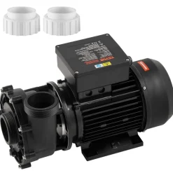 VEVOR 2 Speed SPA Pump, 48-Frame, AC 110-120V Hot Tub SPA Pump, 1.5HP/150GPM/42.65ft High Speed or 0.46HP/70GPM/9.18ft Low Speed, 2