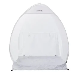 VEVOR Spray Paint Shelter, 40 x 35 x 40 in Pop-Up Portable Spray Paint Tent with Built-In Floor, Exhaust Window and Storage Bag, Foldable Paint Booth for Furniture, DIY Hobby Tool Painting Station