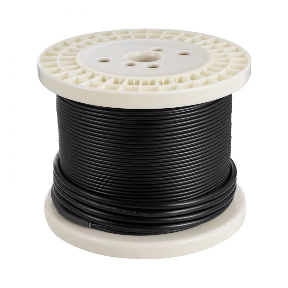VEVOR 100 sqft Underfloor Heating Cable Kit, 120V Electric Radiant Heated Floor System, with Smart Control Thermostat & Alarm, Easy Installation for Tile, Stone, Vinyl, Home Improvement