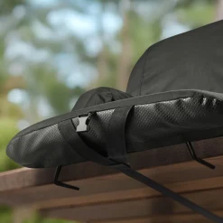 VEVOR Stadium Seat, 6 Adjustable Angle Wide Bleacher Chair, 2.9'' Cushion Padded Stadium Seat with Armrest and Back Support, Stadiums Chair with Hook Cupholder for Picnics, Beach Sports, and Gaming