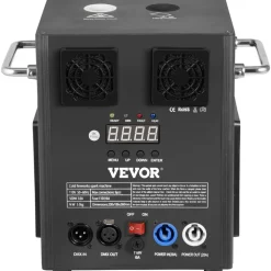 VEVOR Stage Equipment Special Effect Machine, 500W 4pcs Stage Effect Machine with Wireless Remote Control, Smart DMX Control Stage Equipment Showing Machine for Wedding, Musical Show
