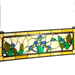 VEVOR Stained Glass Window Panel, 35.2