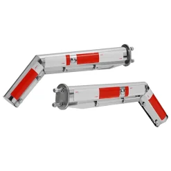 VEVOR Stainless Steel Angled Spring Loaded Mud Flap Hangers, 2-1/2
