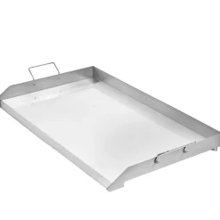 VEVOR Stainless Steel Griddle, 36x22 inch Universal Flat Top Rectangular Plate, Gas Grill Griddle for BBQ Grill, Teppanyaki, Portable Family Cookware with Handle, for Camping Tailgating Party