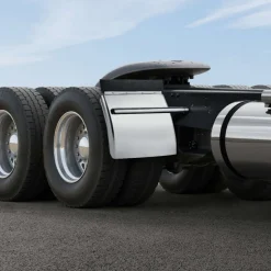 VEVOR Stainless Steel Quarter Fenders for Semi Trucks, 24