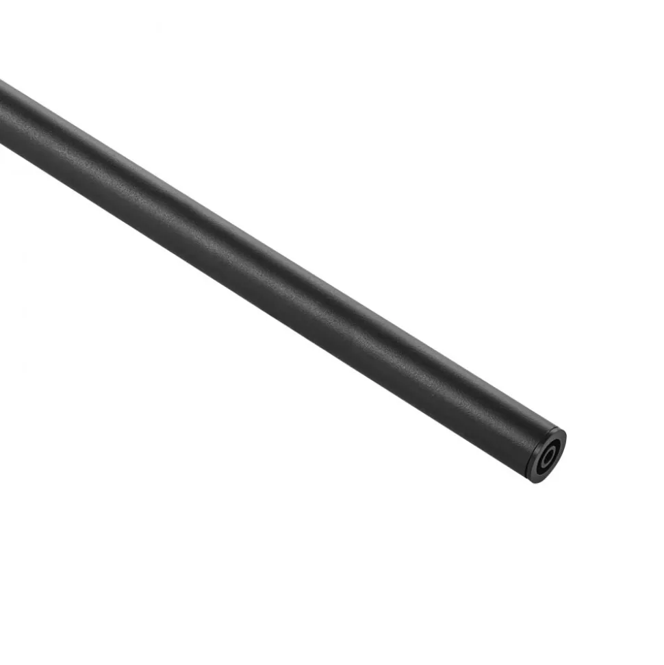 VEVOR Staircase Balusters 51 Pack, 26 In Aluminum Stair Balusters, 3/4 In Water-Proof Round Metal Spindle Railing, Hollow Deck Railing with Rail Caps & Screws for Stairs, Porch, Patio, Fence, Black