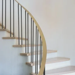 VEVOR Staircase Balusters 31 Pack, 44 Inch Durable Carbon Steel Stair Balusters, 0.5 Inch Indoor Square Metal Spindle Railing, Corrosion-Proof Hollow Deck Railing with Pre-Drilled Holes, Matte Black