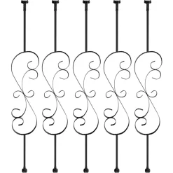 VEVOR Staircase Metal Balusters, 44'' x 1/2