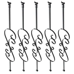 VEVOR Staircase Metal Balusters, 44'' x 1/2