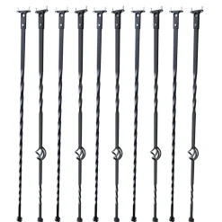 VEVOR Staircase Metal Balusters, 44'' x 1/2