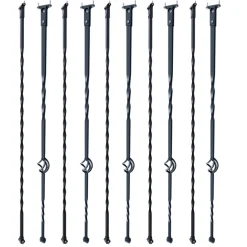 VEVOR Staircase Metal Balusters, 44'' x 1/2