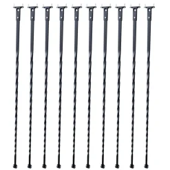 VEVOR Staircase Metal Balusters, 44'' x 1/2