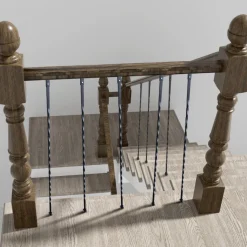 VEVOR Staircase Metal Balusters, 44'' x 1/2