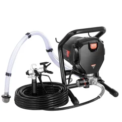 VEVOR Stand Airless Paint Sprayer, 3000PSI 750W Efficient Electric Airless Sprayer,for Home Interior and Exterior Furniture and Fences, Handheld Paint Sprayers, Fine and Even Painting Effect