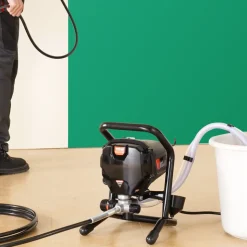 VEVOR Stand Airless Paint Sprayer, 3000PSI 750W Efficient Electric Airless Sprayer,for Home Interior and Exterior Furniture and Fences, Handheld Paint Sprayers, Fine and Even Painting Effect