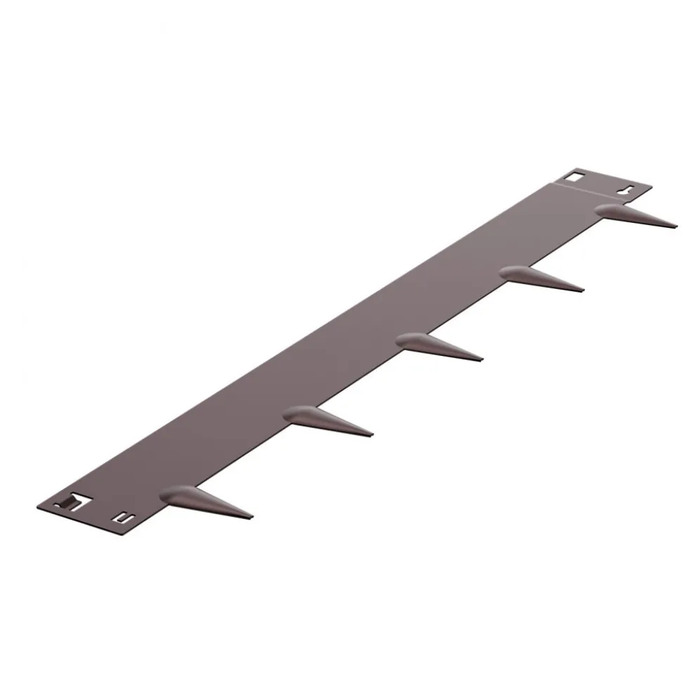 VEVOR Steel Landscape Edging, 5 Packs 39 x 4 in Rust-Resistant Metal Landscape Edging, Bendable Garden Edging Border, Heavy Duty Lawn Edging, Easy-to-Install, Flower Bed Yard Pathway Divider Brown