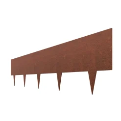 VEVOR Steel Landscape Edging, 10 Packs 40 x 4.5 in Weather-Resistant & Pre-Rust Metal Landscape Edging, Bendable Garden Edging Border, Heavy Duty Lawn Edging, Flower Bed Yard Pathway Divider
