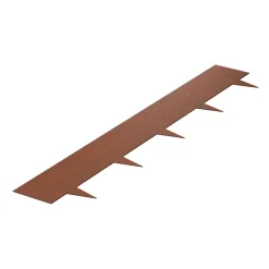 VEVOR Steel Landscape Edging, 10 Packs 40 x 4.5 in Weather-Resistant & Pre-Rust Metal Landscape Edging, Bendable Garden Edging Border, Heavy Duty Lawn Edging, Flower Bed Yard Pathway Divider