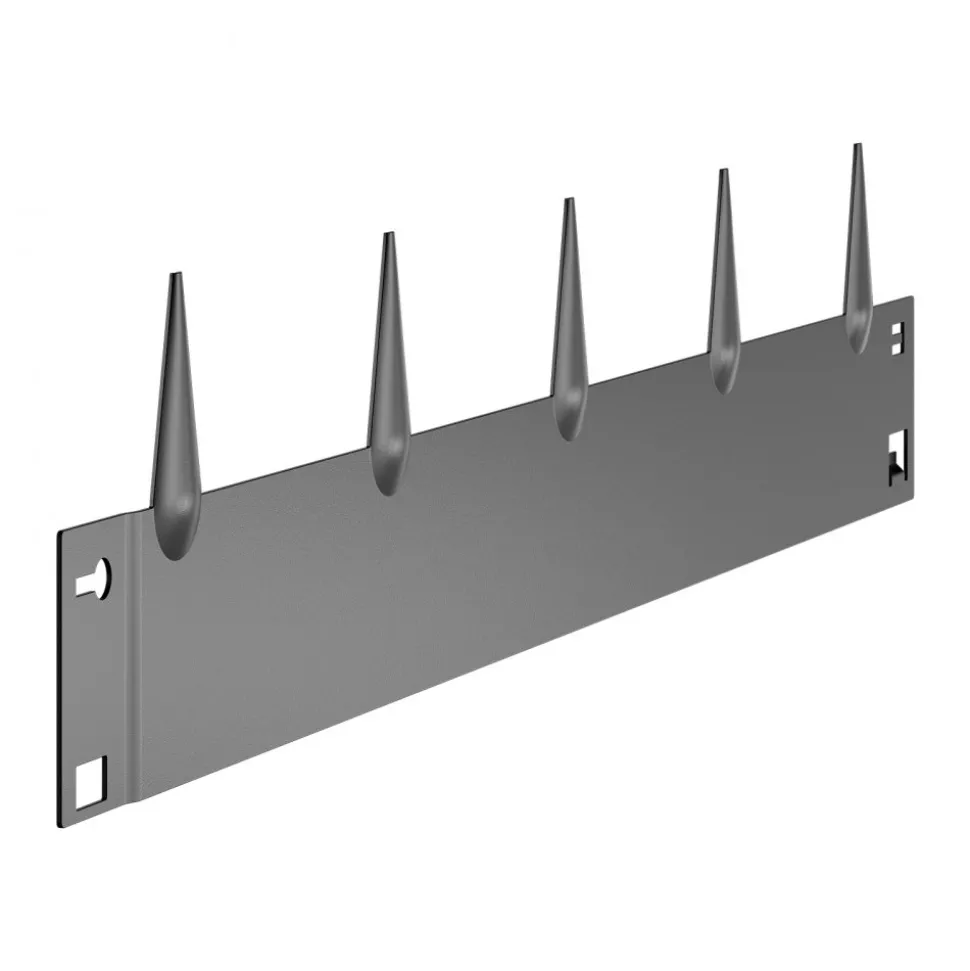 VEVOR Steel Landscape Edging, 5 Packs 39 x 4 in Rust-Resistant Metal Landscape Edging, Bendable Garden Edging Border, Heavy Duty Lawn Edging, Easy-to-Install, Flower Bed Yard Pathway Divider Dark Gray
