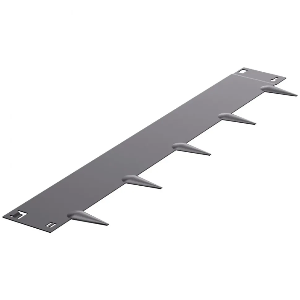 VEVOR Steel Landscape Edging, 5 Packs 39 x 5 in Rust-Resistant Metal Landscape Edging, Bendable Garden Edging Border, Heavy Duty Lawn Edging, Easy-to-Install, Flower Bed Yard Pathway Divider Dark Gray