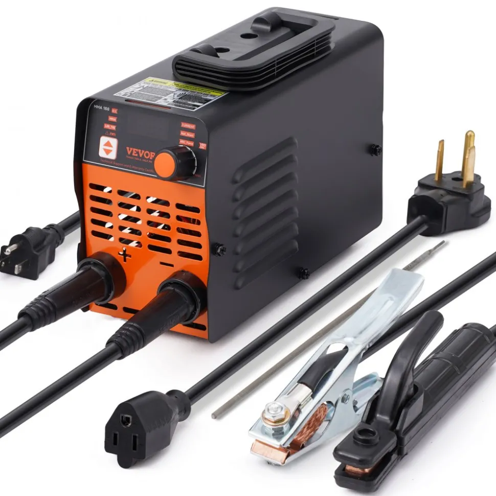 VEVOR Stick Welder, 160A ARC/Lift TIG 2-IN-1 Welding Machine with IGBT Inverter 110V/220V Portable MMA Welder Machine with Hot Start, Arc force and Anti-Stick