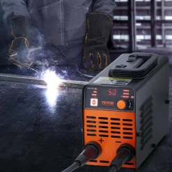 VEVOR Stick Welder, 140A ARC/Lift TIG 2-IN-1 Welding Machine with IGBT Inverter 110V Portable MMA Welder Machine with Hot Start, Arc force and Anti-Stick