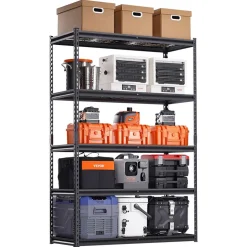 VEVOR Storage Shelves, 2400 lbs, 4 Tier Heavy Duty Garage Shelving, 20