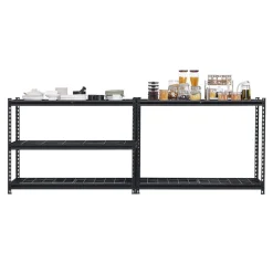 VEVOR Storage Shelves, 2400 lbs, 4 Tier Heavy Duty Garage Shelving, 20