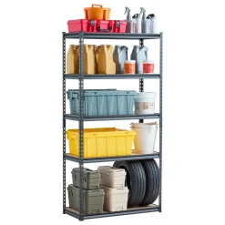 VEVOR Storage Shelves, 2000 lbs, 5 Tier Garage Storage Shelving, 16