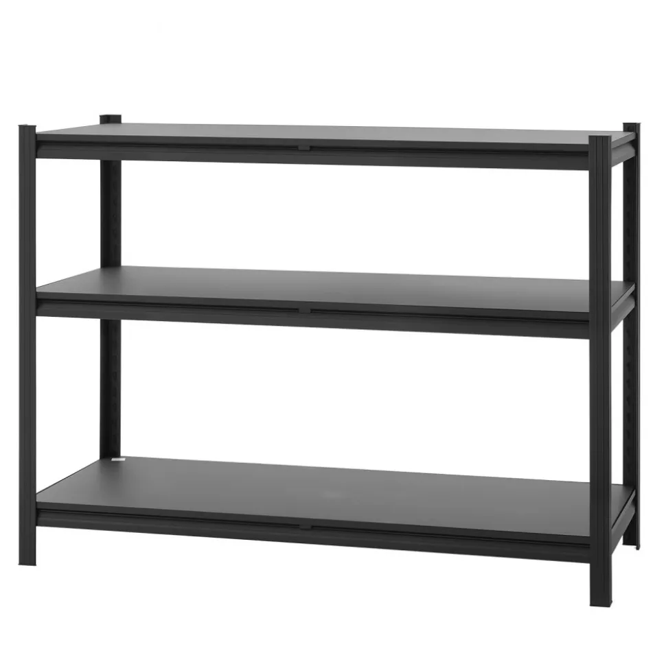 VEVOR Storage Shelves, 5-Tier Adjustable, 2500 lbs Capacity, Heavy Duty Garage Storage Shelving Unit, Metal Utility Rack Shelf, for Garage Warehouse Basement Kitchen, 48.43" W x 18.31" D x 71.38" H