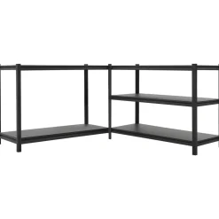 VEVOR Storage Shelves, 5-Tier Adjustable, 3000 lbs Capacity, Heavy Duty Garage Storage Shelving Unit, Metal Utility Rack Shelf, for Garage Workshop Warehouse Basement, 48.43