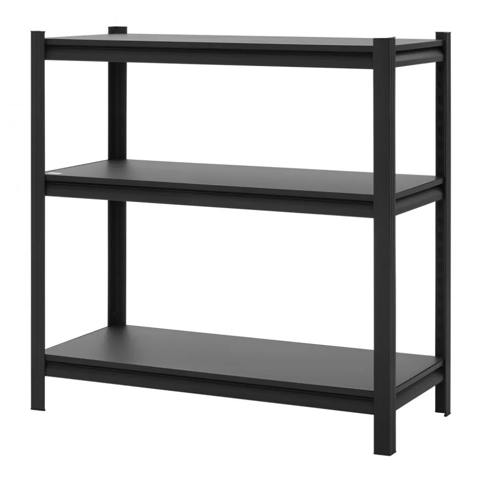 VEVOR Storage Shelves, 5-Tier Adjustable, 2000 lbs Capacity, Heavy Duty Garage Storage Shelving Unit, Metal Utility Rack Shelf, for Kitchen Pantry Basement Bathroom, 28.35" W x 12.17" D x 59.84" H
