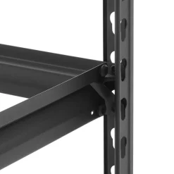 VEVOR Storage Shelves, 5-Tier Adjustable, 2000 lbs Capacity, Heavy Duty Garage Storage Shelving Unit, Metal Utility Rack Shelf, for Garage Warehouse Basement Kitchen, 48.35" W x 18.07" D x 71.38" H