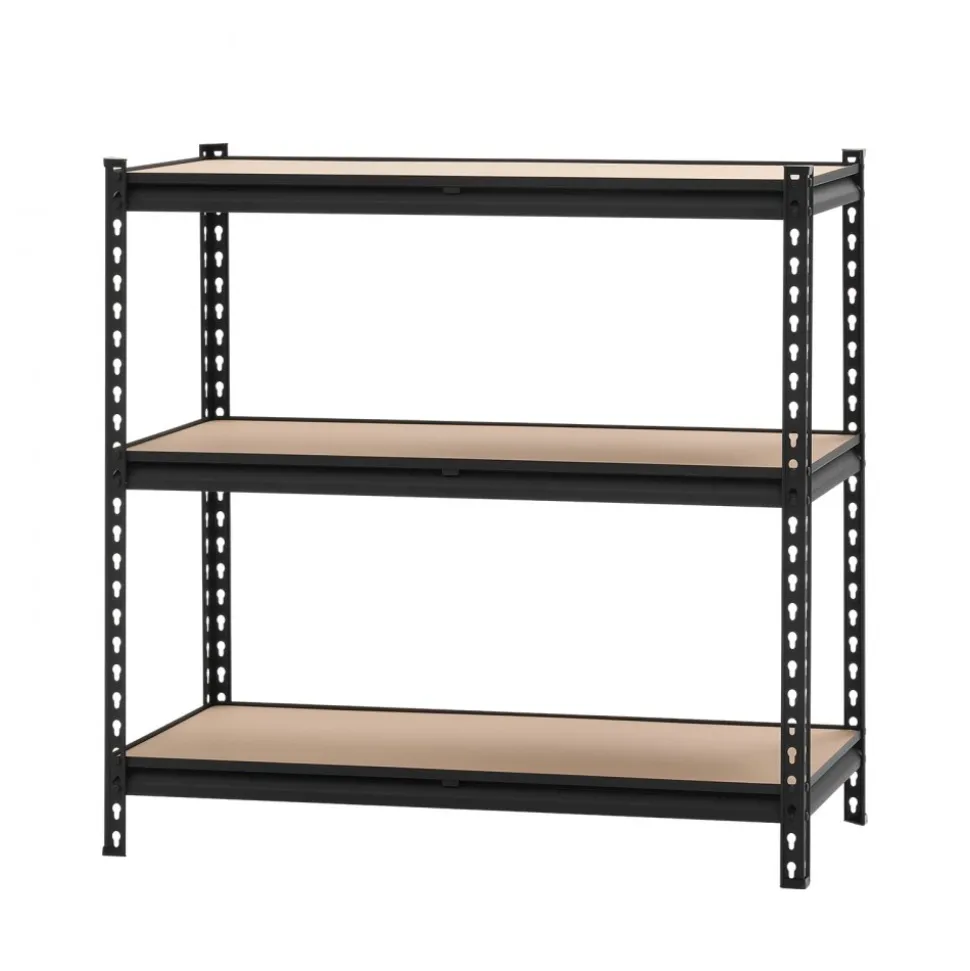 VEVOR Storage Shelves, 5-Tier Adjustable, 2000 lbs Capacity, Heavy Duty Garage Storage Shelving Unit, Metal Utility Rack Shelf, for Garage Warehouse Basement Kitchen, 36.34" W x 16.34" D x 71.38" H