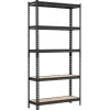 VEVOR Storage Shelves, 5-Tier Adjustable, 3000 lbs Capacity, Heavy Duty Garage Storage Shelving Unit, Metal Utility Rack Shelf, for Garage Workshop Warehouse Basement, 48.43" W x 18.31" D x 77.24" H