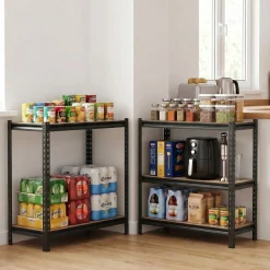 VEVOR Storage Shelves, 5-Tier Adjustable, 2500 lbs Capacity, Heavy Duty Garage Storage Shelving Unit, Metal Utility Rack Shelf, for Garage Warehouse Basement Kitchen, 40.35