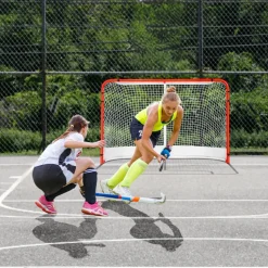 VEVOR Street Hockey Net, Indoor Outdoor Steel Hockey Goal, Official Regulation Pro Hockey Training Goal Set, Portable Hockey Goal with Net, Easy Assemble, 72