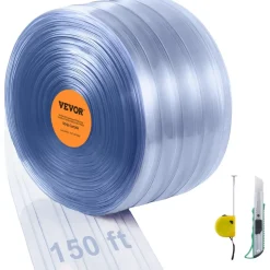 VEVOR Strip Curtain, 150' Length, 8